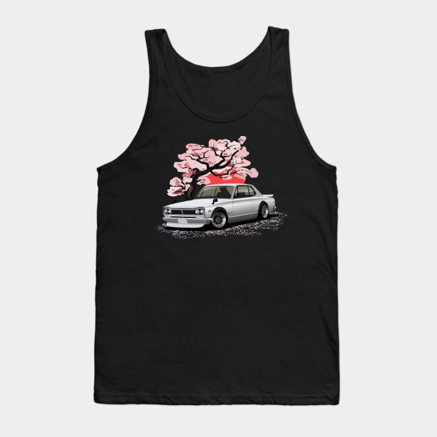 Hakosuka GTR Tank Top by AutomotiveArt